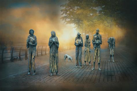 Potato Famine Memorial Photograph by Carolyn Derstine - Pixels