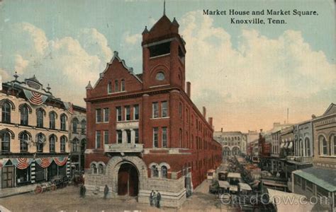 Market House and Market Square Knoxville, TN Postcard