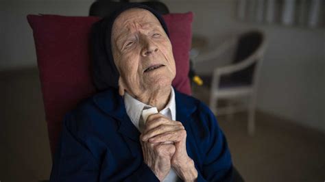 World's oldest person, France's Sister André, dies at age 118 : NPR