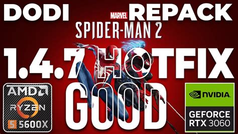 SPIDERMAN 2 1.4.7 HOTFIX | SP[IDERMAN 2 PC 1.4.7 IN RTX 3060 ...