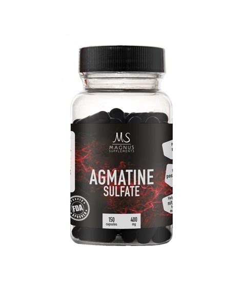 Magnus Supplements - Agmatine sulfate 180 capsules – My Dr. XM