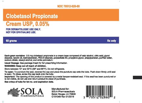 Clobetasol Cream - FDA prescribing information, side effects and uses