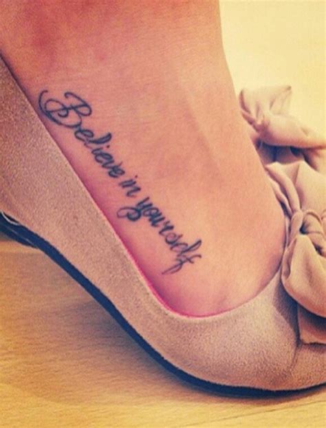 Quotes Foot Tattoo Designs. QuotesGram