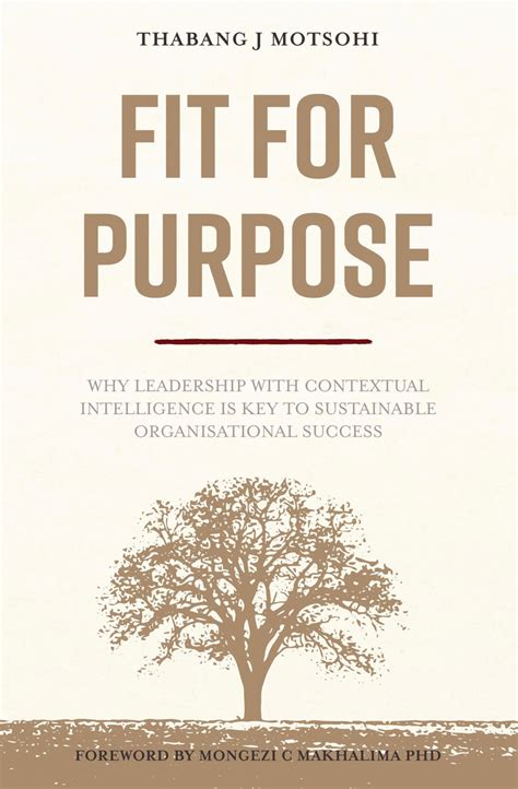 FIT FOR PURPOSE, the compelling discipline of successful organisations – Clarke's Bookshop