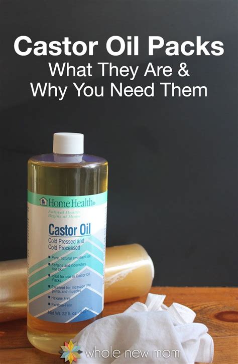 Castor Oil Packs-What They Are and Why You Need Them! | Castor oil ...