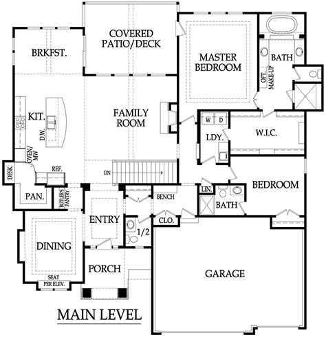The Stoneybrook Reverse Expanded – James Engle Custom Homes in 2022 | Floor plans, House floor ...