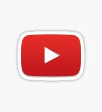 Youtube Logo Stickers for Sale | Youtube logo, Logo sticker, Google ...