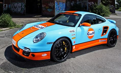 Gulf Racing Livery by CAM SHAFT for the Porsche 911 Turbo 12 » Car-Revs ...