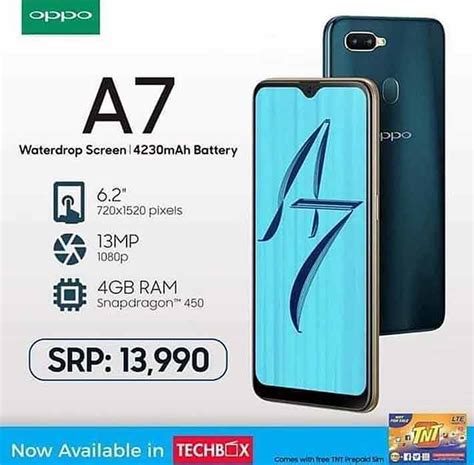 OPPO A7 with 4,230mAh battery, 6.2-inch screen now in PH - revü