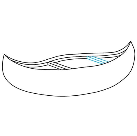 How to Draw a Canoe - Really Easy Drawing Tutorial | Drawing tutorial easy, Canoe, Drawing tutorial