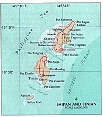 Northern Mariana islands Map - northern marianas • mappery