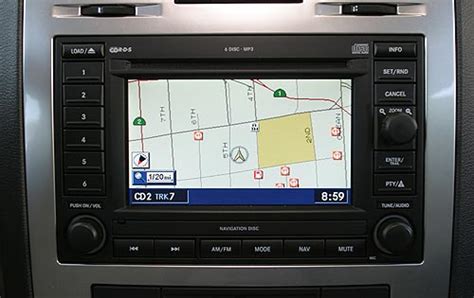 2005 Chrysler 300 navigation system