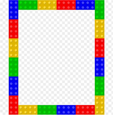 Lego Border Clipart