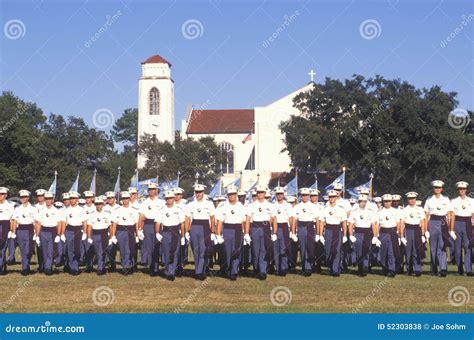 Review of Cadets, the Citadel Military College, Charleston, South ...