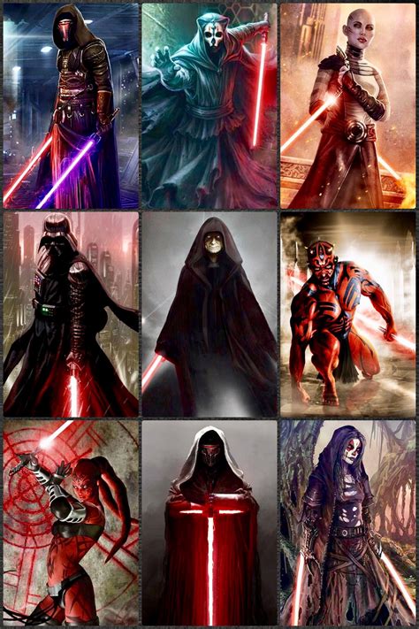 Sith Lords II Star Wars | Star wars villains, Star wars history, Star wars painting