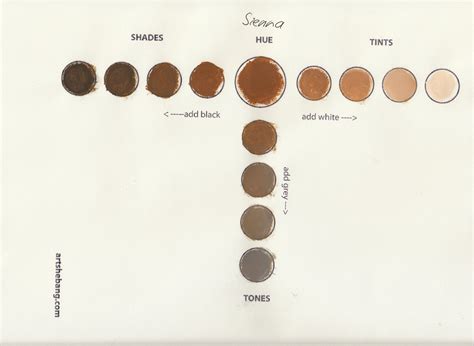 Raw Sienna - Tone 40 Information | Art Shebang