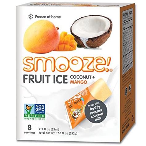 Smooze - Fruit Ice - Coconut Mango - 17.6 OZ – Sukli - Filipino Grocery ...