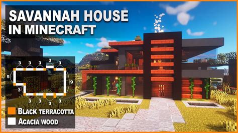 10+ Best Savanna House Designs in Minecraft - TBM | TheBestMods