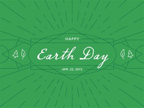 Earth Day by Seth Hartman on Dribbble