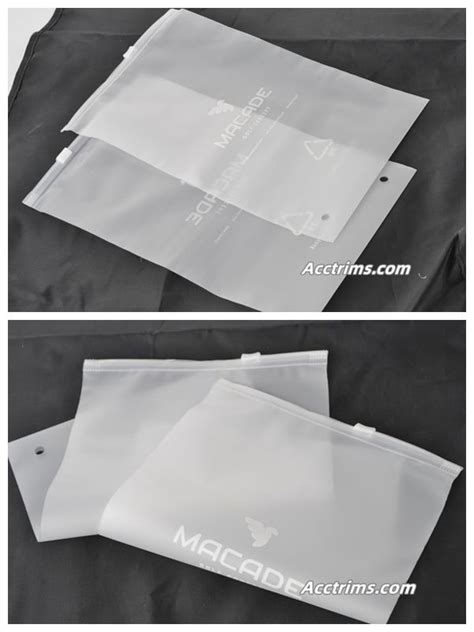 Custom Ziplock Bags for Clothes with Logo