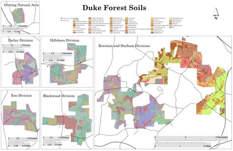 Climate, Topography & Soils – Duke Forest