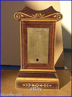 1829 René Antoine Ferchault de Réaumur Thermometer Reaumur Scale Antique French | Barometers