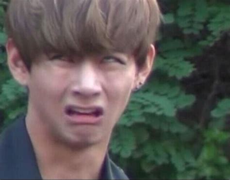 taehyung derp face Blank Template - Imgflip