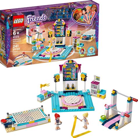 LEGO Friends Stephanie’s Gymnastics Show 41762 Building Kit, New 2019 ...