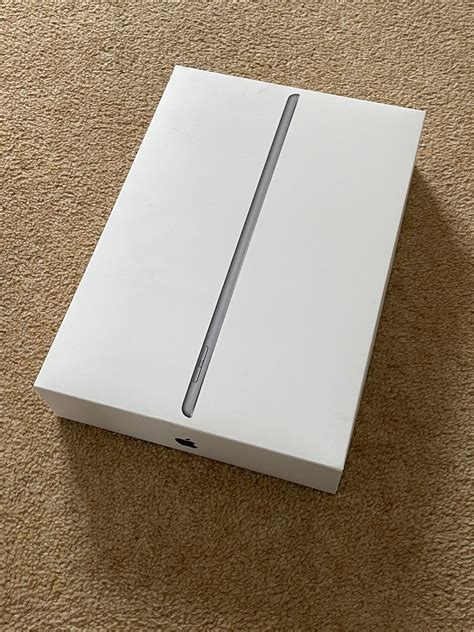 Apple iPad 8th generation box 32GB Space Gray for school funds (NO charger or Lighting cable or ...