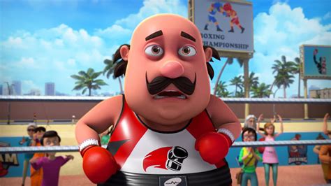 Watch Motu Patlu Season 13 Episode 78 : Boxing Championship In Juhu ...