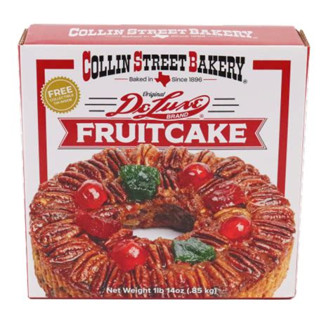 Collin Street Bakery® Deluxe Fruitcake, 30 oz - Kroger