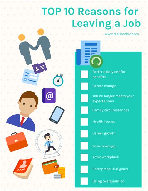 10 Good Reasons for Leaving a Job and Looking for a New One