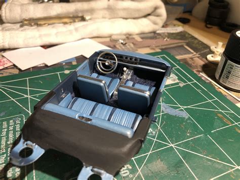 1963 Pontiac Bonneville Convertible interior - WIP: Model Cars - Model Cars Magazine Forum