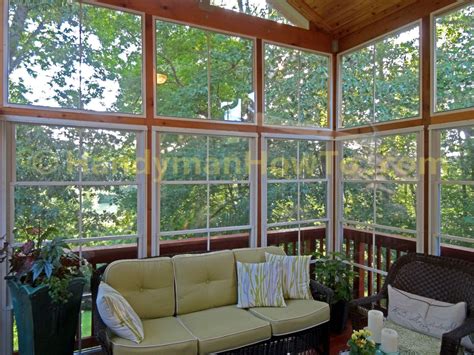 Porch windows, Backyard cottage, Porch design