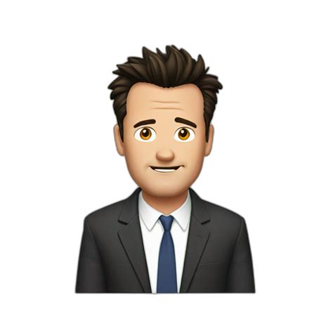 Chandler Bing | AI Emoji Generator