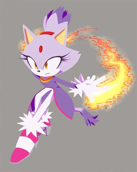 Blaze on Fire - Blaze the Cat Photo (36846481) - Fanpop