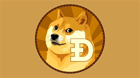 Dogecoin Emblem HD Wallpaper