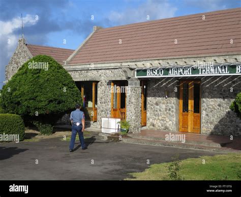 Batanes Airport, stone house terminal, Basco, Batanes Island, Philippines, Asia Stock Photo - Alamy