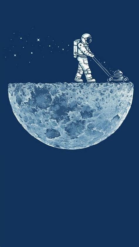 Funny Astronaut Plow, HD phone wallpaper | Peakpx