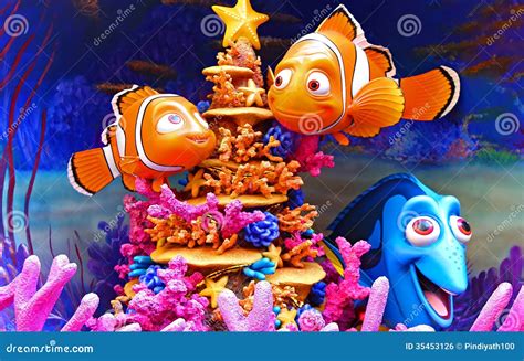 Finding Nemo In Aquarium Stock Photography | CartoonDealer.com #202256258