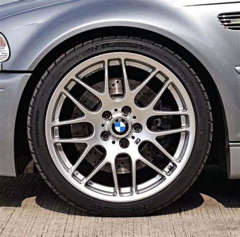 Genuine BMW E46 M3 CSL Style 163M 19x8.5 ET44 Front Wheel