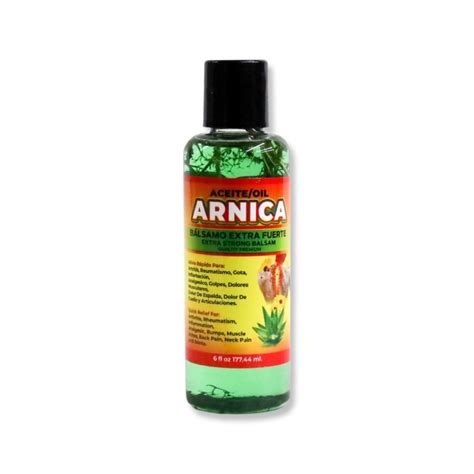 ACEITE DE ARNICA - Papa Jim's Botanica