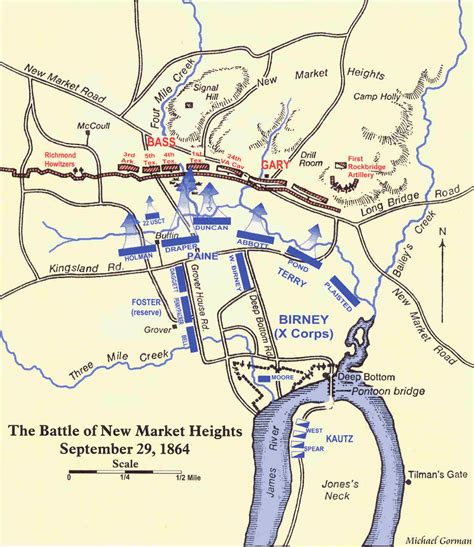 The Battle of New Market Heights Wikipedia Map: September 29, 1864