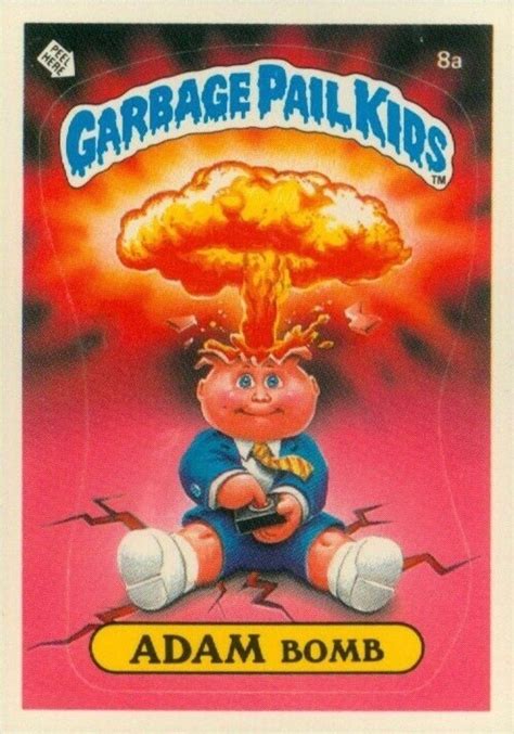 Garbage Pail Kid Cards Price Guide - Printable Cards