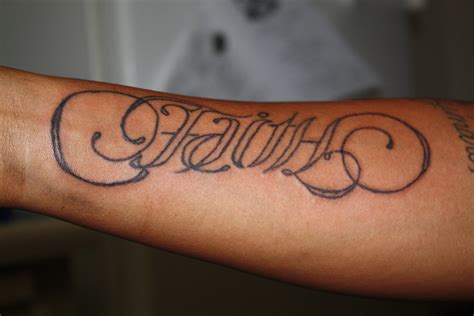 Faith Tattoos Designs, Ideas and Meaning | Tattoos For You