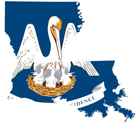 Louisiana Flag PNG Images Transparent Free Download