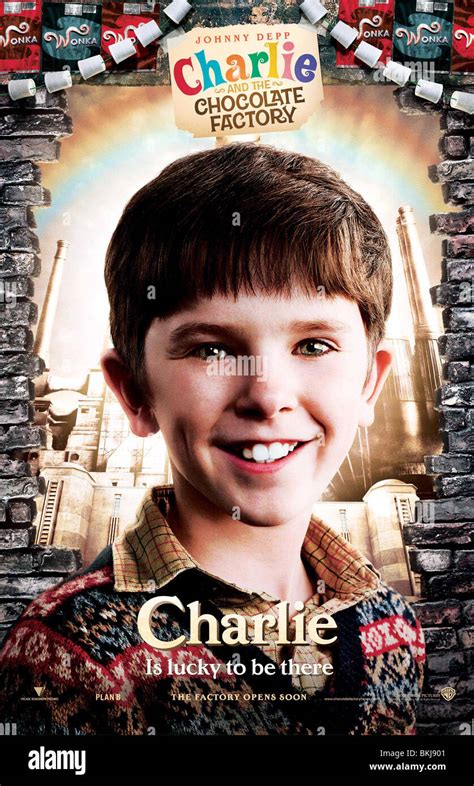 CHARLIE AND THE CHOCOLATE FACTORY (2005) POSTER CCFA 002-PT2 Stock Photo - Alamy