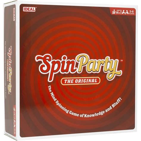 Ideal SpinParty Board Game - Gifts Games & Toys from Crafty Arts UK