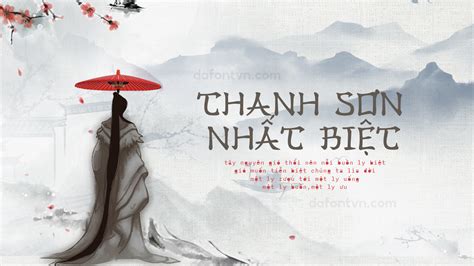 Font Han Zi Việt Hóa - Font chữ cổ trang