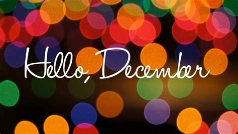 Welcome December Images, Pictures | Oppidan Library